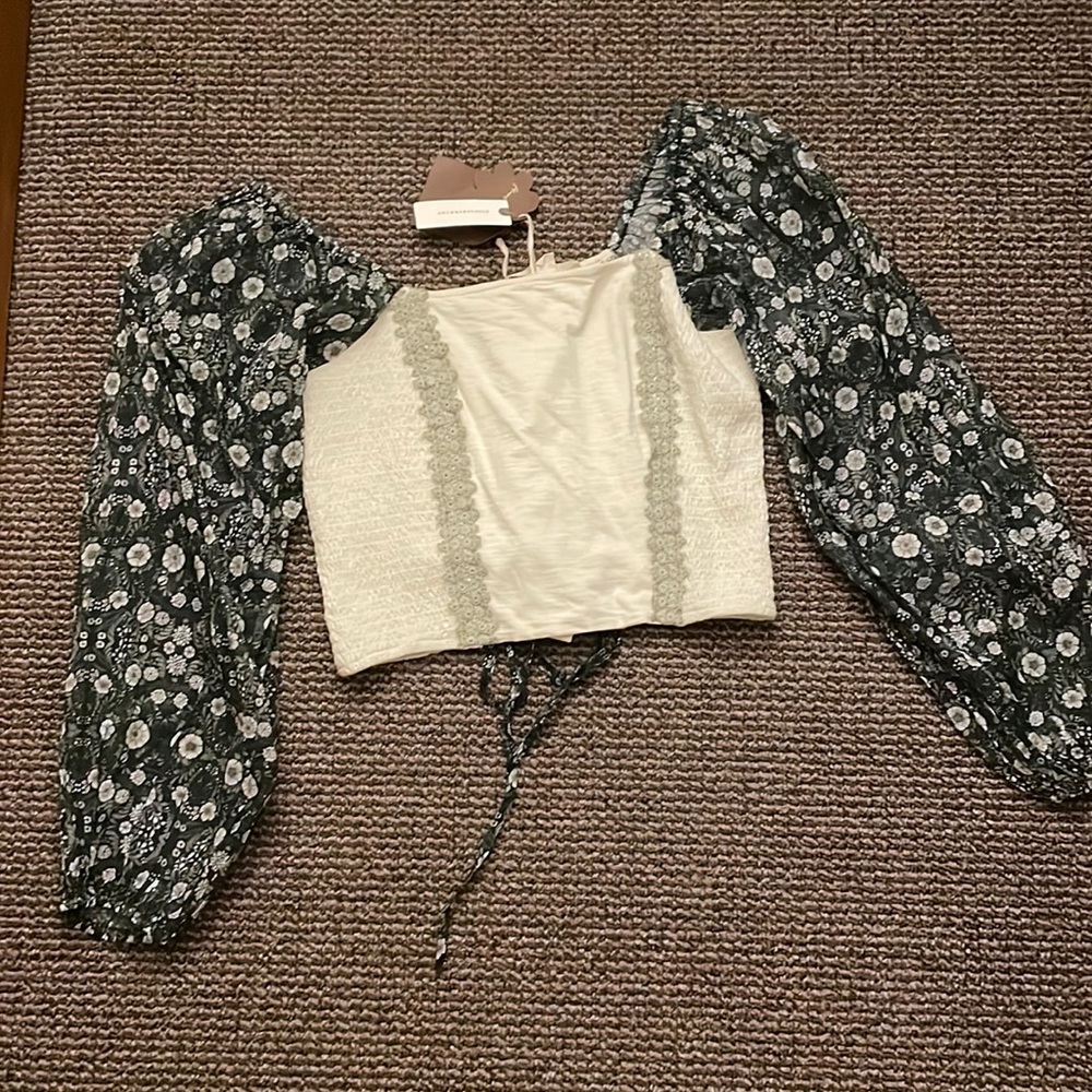 Anthropologie Moss Shabby Chic Shirt.